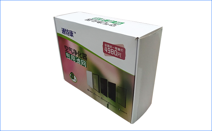 凈化器過濾網包裝彩盒