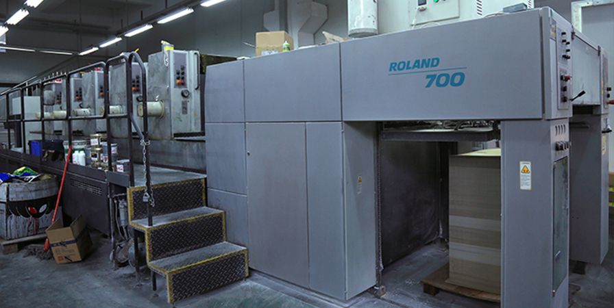 羅蘭700對開印刷機