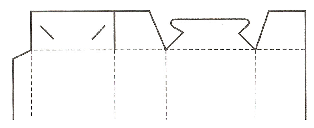 插鎖式包裝盒結(jié)構(gòu)設(shè)計圖